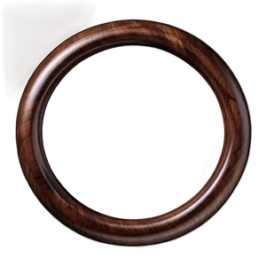 Smooth Wood Circle Finish Png 06282024 PNG image