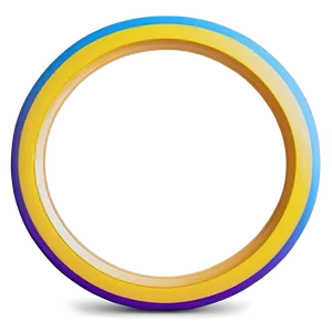 Smooth Yellow Circle Model Png 06122024 PNG image