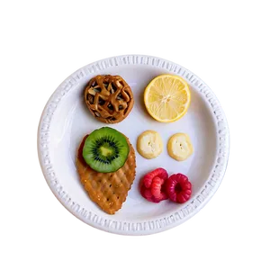 Snack Plates Set PNG Ors PNG