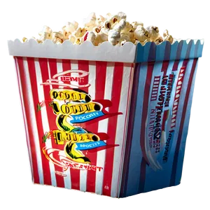 Snack Size Popcorn Bucket PNG 40