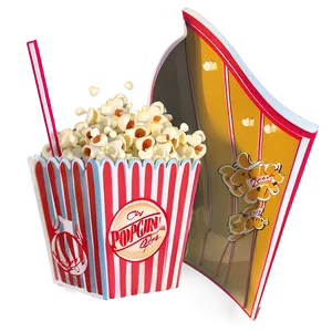 Snack Size Popcorn Bucket PNG Gxy92