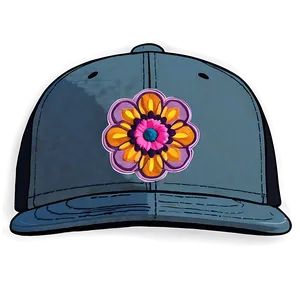 Snapback Embroidery Design PNG 90