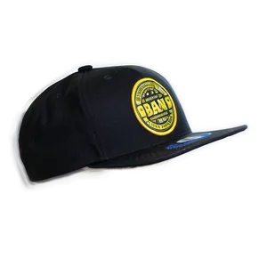 Snapback Hat With Patch PNG Feu