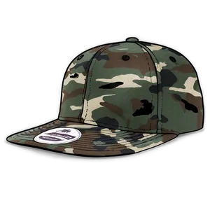 Snapback With Camouflage Pattern PNG Oqh69 PNG