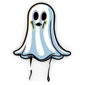 Snapchat Ghost Mascot PNG 44