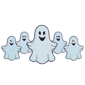 Snapchat Ghost Pattern PNG 06272024