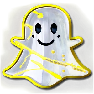 Snapchat Ghost Symbol PNG 06272024 PNG