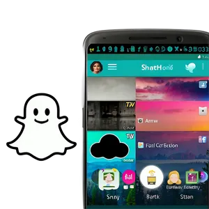 Snapchat Ghost Theme PNG Msk23 PNG