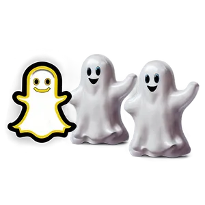 Snapchat Ghost Transparent Background PNG 9 PNG