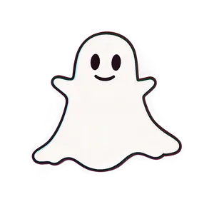 Snapchat Ghost Vector Art PNG 06272024 PNG