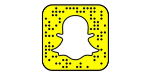 Snapchat Logo Yellow Background PNG image