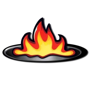 Snappy Cartoon Fire Png 06262024 PNG image