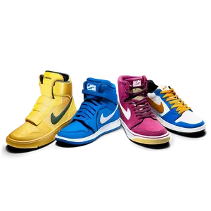 Sneaker Brand Evolution PNG 73