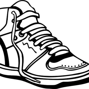 Sneaker Vector Illustration PNG image