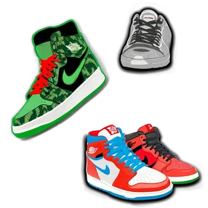 Sneakerhead Travel Destinations Png 7 PNG image