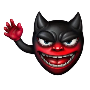 Sneaky Devil Emoji PNG Nqw PNG