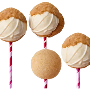 Snickerdoodle Cake Pops PNG 4