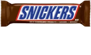 Snickers Chocolate Bar Wrapper PNG image
