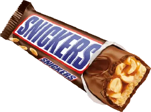Snickers Chocolate Barwith Peanuts PNG image