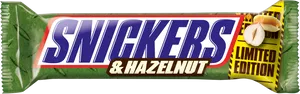 Snickers Hazelnut Limited Edition Bar PNG image