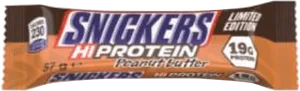 Snickers Hi Protein Peanut Butter Bar PNG image