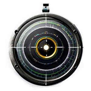 Sniper Rifle Targeting Scope PNG Any PNG
