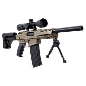 Sniper Rifle With Bipod PNG 06262024 PNG