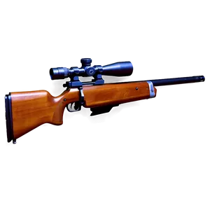 Sniper Rifle With Scope PNG 69