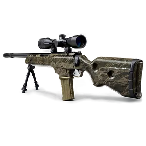 Sniper Rifle With Scope PNG Mtm63