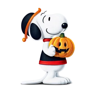 Snoopy Dressed For Halloween PNG 06122024
