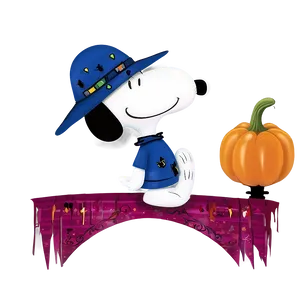 Snoopy Halloween Festivities Png 66 PNG image