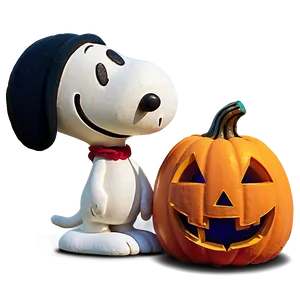 Snoopy Halloween Festivities Png Xih PNG image