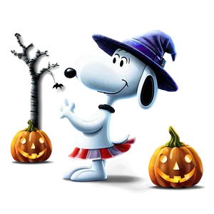 Snoopy Halloween Fun Png 06122024 PNG image