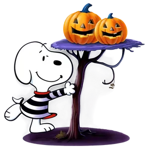 Snoopy Halloween PNG Wlv45