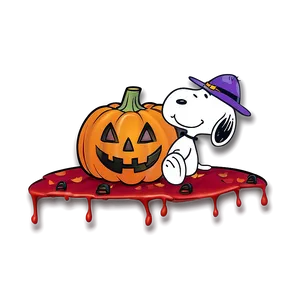 Snoopy Halloween Treat Png Vys26 PNG image