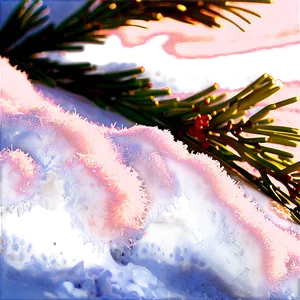 Snow Blanket Christmas Morning PNG 60 PNG