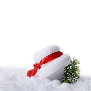 Snow Blanketed Christmas Gift PNG Oub PNG