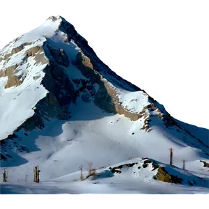 Snow-capped Mountain PNG 05032024