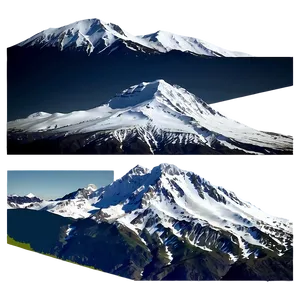 Snow-capped Mountain PNG Iwq82