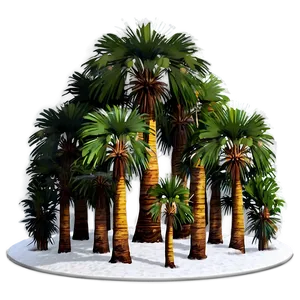 Snow-capped Palmera Mountain Png 06262024 PNG image