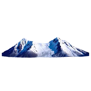 Snow-capped Peaks Panorama Png Kvh69 PNG image