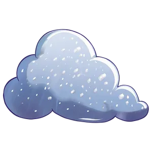 Snow Cloud Cartoon PNG Xnb