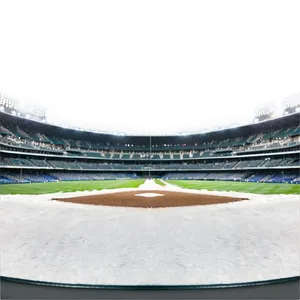 Snow Covered Baseball Stadium Winter Png Nas PNG image