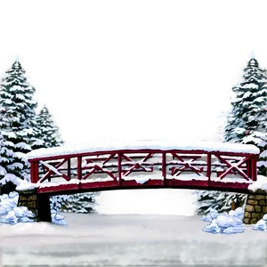 Snow-covered Bridge Winter Png Wdy28 PNG image