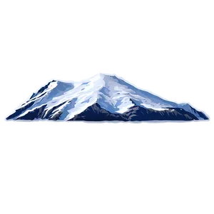 Snow-covered Mountain Landscape Png Cth39 PNG image