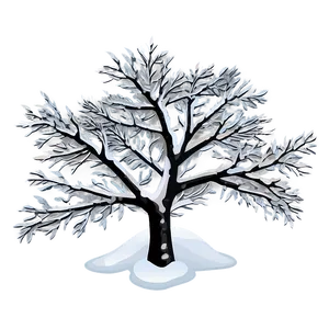 Snow Covered Tree Branch Png 86 PNG image