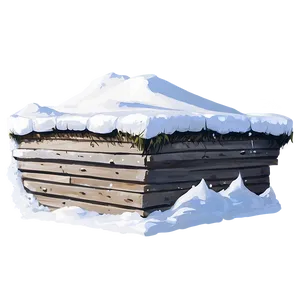 Snow-covered Wall PNG Ovg