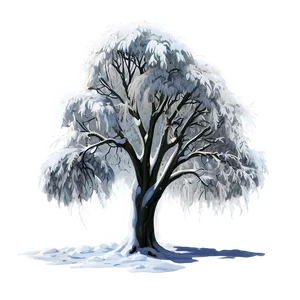 Snow Draped Tree Png 99 PNG image