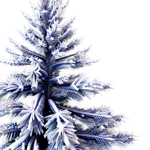 Snow Frosted Christmas Tree PNG Ybr