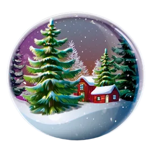 Snow Globe Ball Png 4 PNG image